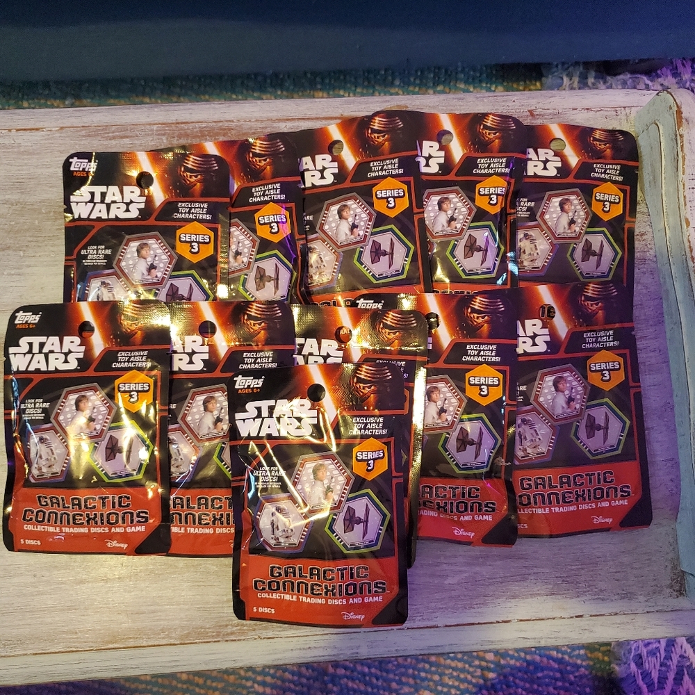Star Wars Galactic Connections trading discs Series 3